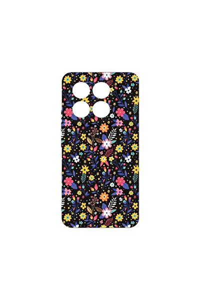 bestcase Husa pentru Xiaomi 14T, BestCase¬Æ Slim SIlicon 0.8MM, Flower Patter...