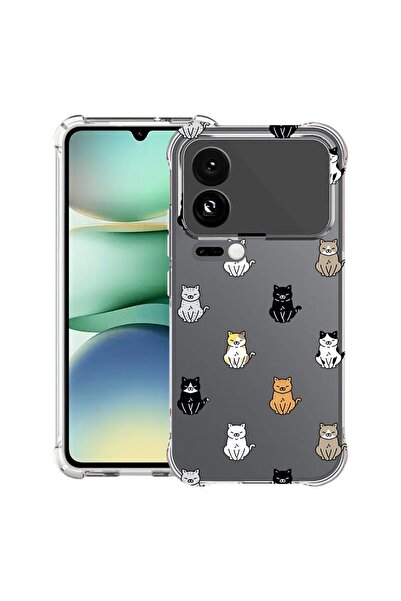 bestcase ¬Æ Husa Anti Shock Compatibil cu Xiaomi 17 Pro Max, cu Design Cat Pa...