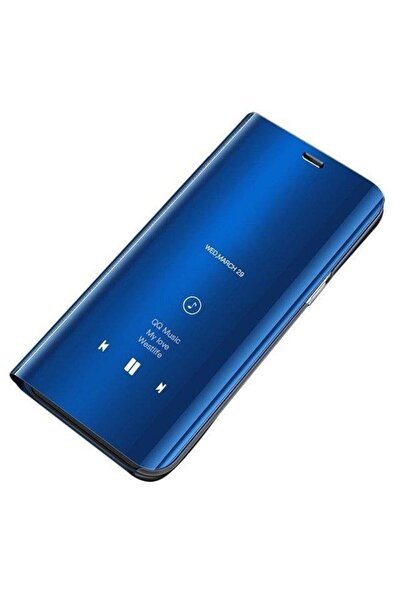 OEM Clear View Cover Xiaomi Redmi 8A Μπλέ