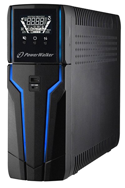 PowerWalker VI 1000 GXB UPS 1000VA/600W Interactiv de linie, UPS pentru gamin...
