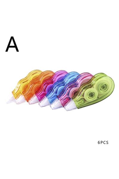 Choice 6pcs Correction Tape Children Stationery Accessory Convenient Erasers ...