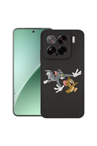 bestcase ¬Æ Husa pentru Xiaomi 15, Tom And Jerry, Slim Silicon 0.8MM, Antisoc...