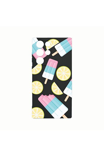 bestcase Силиконов калъф, съвместим със Samsung Galaxy S22 Ultra, Дизайн  "Сл...