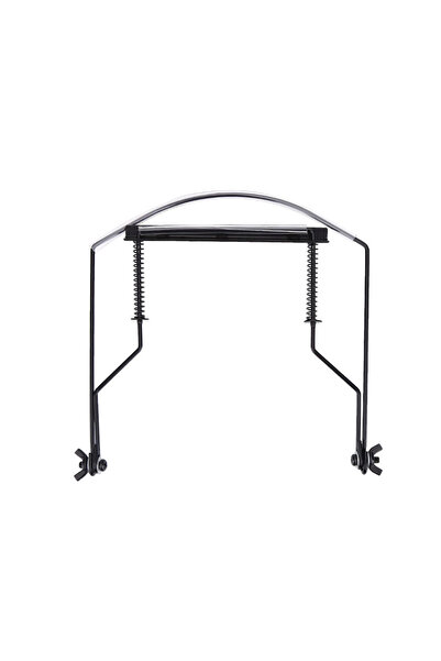 Choice black Adjustable Metal 10 Holes Harmonica Neck Holder Rack Support Acc...