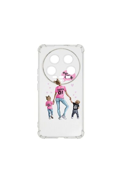 bestcase Αντικραδασμική Θήκη 1.5MM, Συμβατή με Xiaomi 14 Ultra, Σχέδιο Μαμά Ζ...