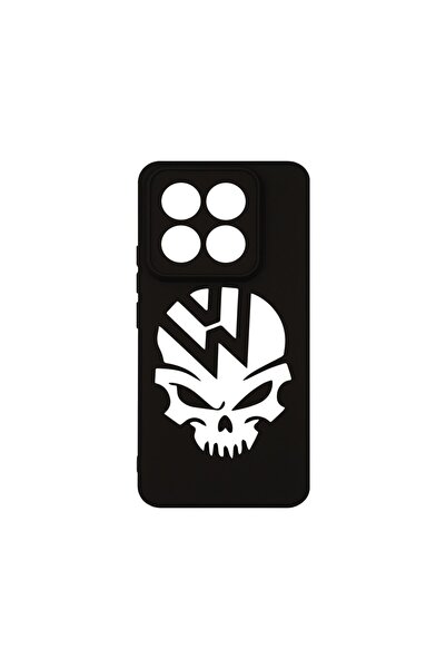 bestcase Husa pentru Xiaomi 14T, BestCase¬Æ Slim SIlicon 0.8MM, VW Skull, Pro...