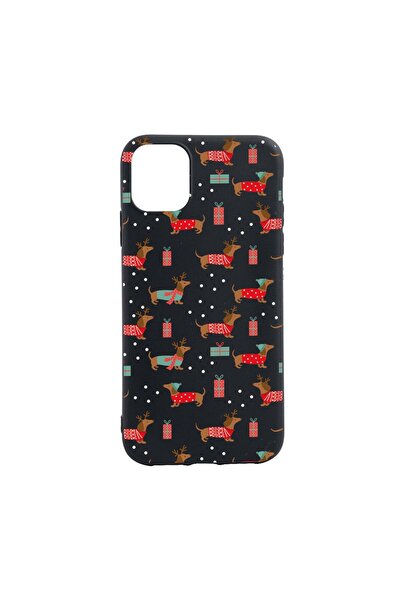 bestcase Силиконов калъф, съвместим с Xiaomi Mi 11 Lite 5G / 4G, Дакел Коледа...