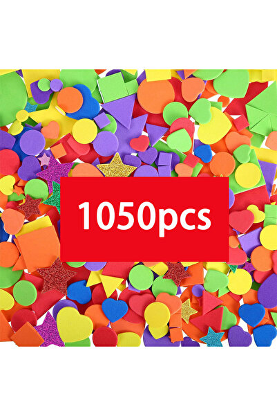 Choice 1050 قطعة 890 قطعة ملصقات رغوية ذاتية اللصق متنوعة، ملصقات نجوم صغيرة ...