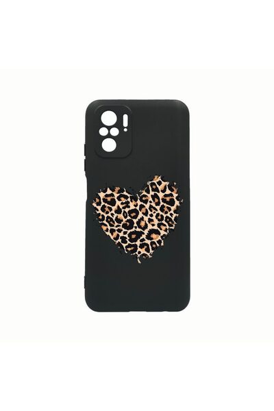 bestcase Husa Silicon, Compatibila Cu Xiaomi Poco F4, Leopard Heart, Rezisten...
