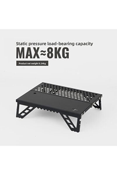 Choice black GO PEAK Outdoor Mini Folding Table Ultra Light Portable Pocket S...