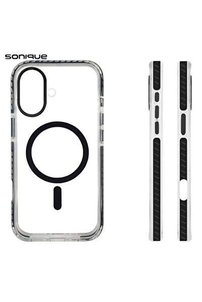 Sonique Θήκη Magnetic MagHard Pro Apple iPhone 16 Plus Μαύρο