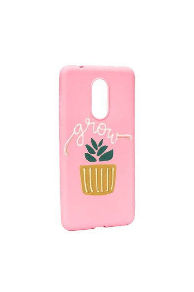 bestcase Προστατευτική θήκη με μήνυμα Grow, για Xiaomi Redmi 5, ανθεκτική στη...
