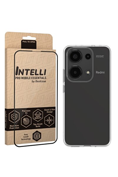bestcase Intelli¬Æ Set Husa si Folie Full Face pentru Xiaomi Redmi Note 13 Pr...