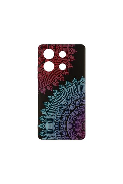 bestcase Тънък силиконов калъф 0.8ММ, съвместим с Xiaomi Redmi Note 13 5G, бе...
