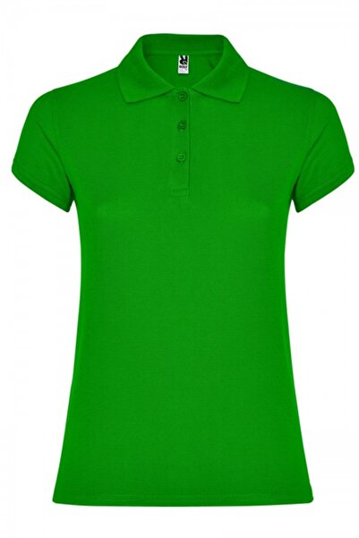 ROLY Women's polo shirt, 100% cotton, Star, grass green