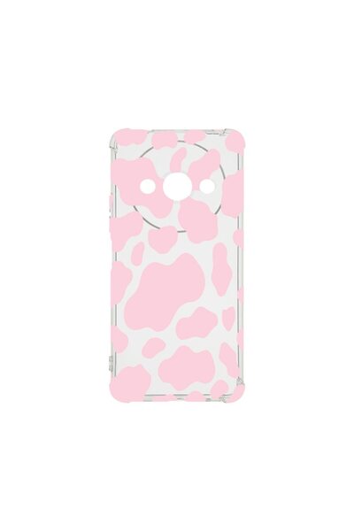 bestcase Θήκη για Xiaomi Redmi A3, BestCase® Αντικραδασμική 1.5MM, Ροζ Αγελάδ...