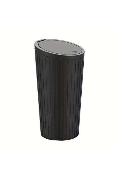Choice1 <500mL Black Universal Car Trash Bin with Lid,Durable ABS Material-Fi...