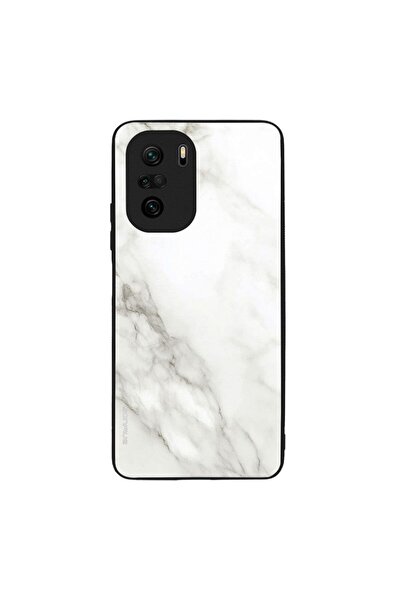 Sonique Θήκη Marble Series για Xiaomi Poco F3 / Mi 11i Λευκό