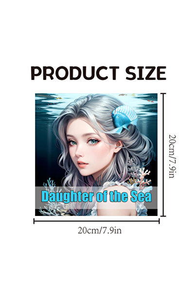 Choice C0038 Daughter of the Sea Coloring Book 20 Page Art Graffiti Painting ...