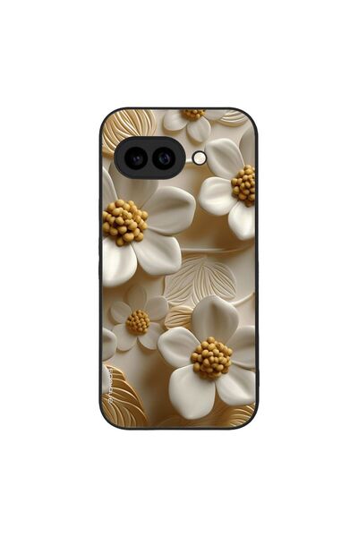 Sonique Θήκη 3D Flower Series για Google Pixel 9a 5G Λευκό