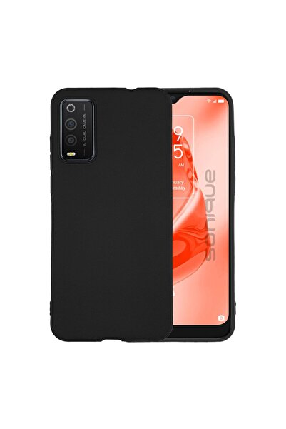 Sonique Θήκη Σιλικόνης Color Mat TCL 205 Μαύρο