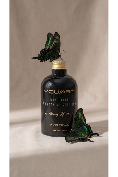 YOUART Brazilian Smoothing Solution 1000 ml & Ph 7.5 Shampoo 1000 ml