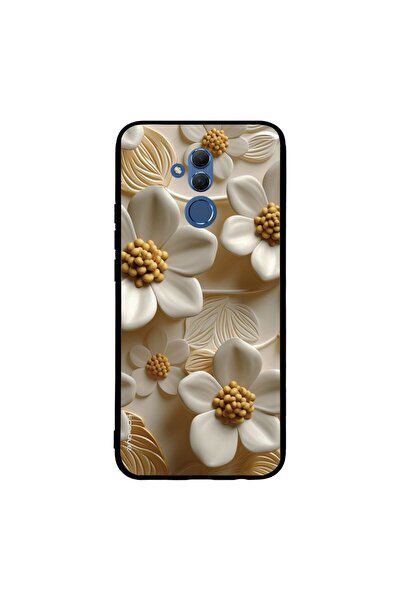Sonique Θήκη 3D Flower Series για Huawei Mate 20 Lite Λευκό