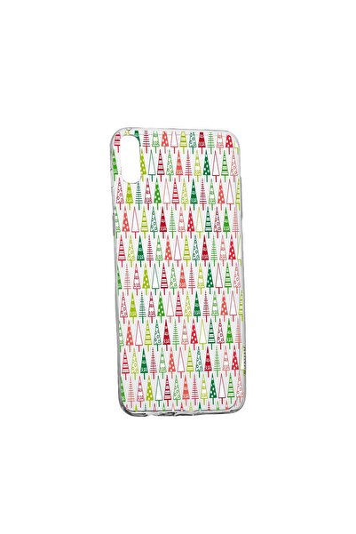 bestcase Husa Silicon Compatibila Cu Xiaomi Redmi 9AT, Xmas Tree Pattern, rez...