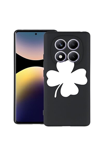 bestcase ¬Æ Husa pentru Xiaomi Redmi Note 14 Pro 4G, Lucky Trifoi, Slim Silic...