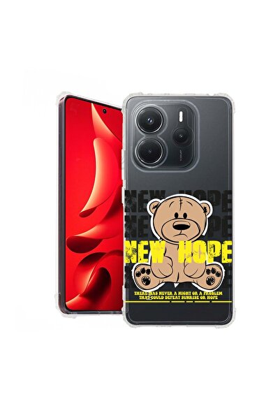 bestcase Калъф за Xiaomi Redmi Note 14 4G, Удароустойчив 1.5ММ, Мече Нова над...