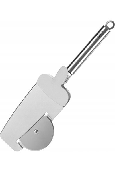 Teesa Pizza knife with weaving disc, weaving edges and lopatka with clamp