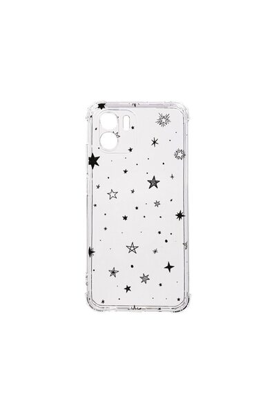 bestcase Αντικραδασμική Θήκη 1.5MM, Συμβατή με Xiaomi Redmi A2, Σχέδιο Αστέρι...