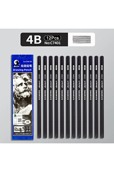 Choice17 4B 12Pcs HB 2H 4H 6H B 2B 3B 4B 5B 6B 7B 8B 10B 12B Drawing Sketchin...