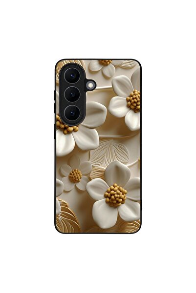 Sonique Θήκη 3D Flower Series για Samsung Galaxy S26 Λευκό