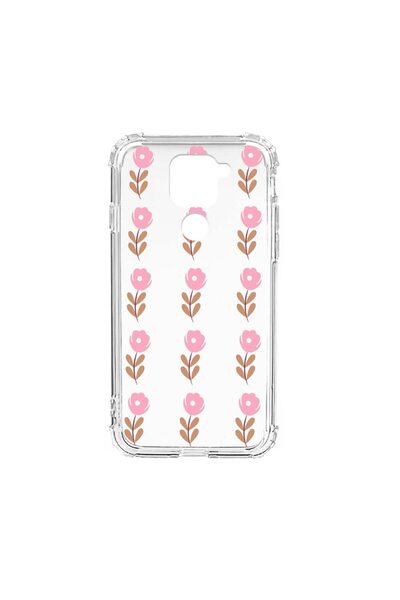 bestcase Husa Anti Shock Silicon Compatibila Cu Xiaomi Redmi Note 9 4G, Flowe...