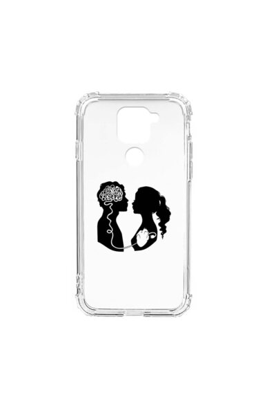 bestcase Husă Antișoc din Silicon Compatibilă cu Xiaomi Redmi Note 9 4G, Love...