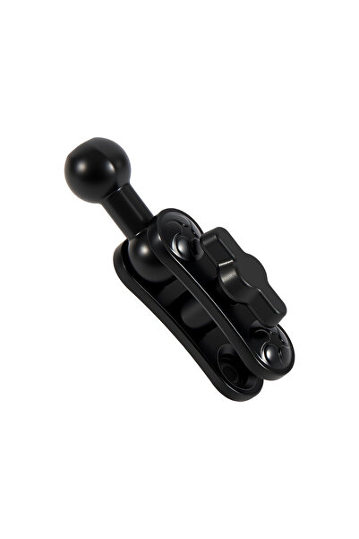 Choice black Aluminum 17mm Ball Mount Extension Arm, 360° Rotating for Car Ph...