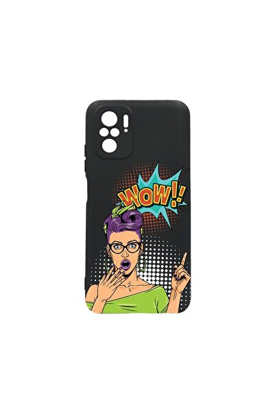 bestcase Тънък силиконов калъф 0.8ММ, съвместим с Xiaomi Redmi Note 10 4G, Gi...