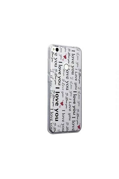bestcase Silicone Case, Sheer, Slim, I Love You, Xiaomi Redmi Note 5A Prime