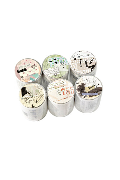 choice2 PET full set 50mm * 2m Freedom is the Wilderness Series Retro Art Die...
