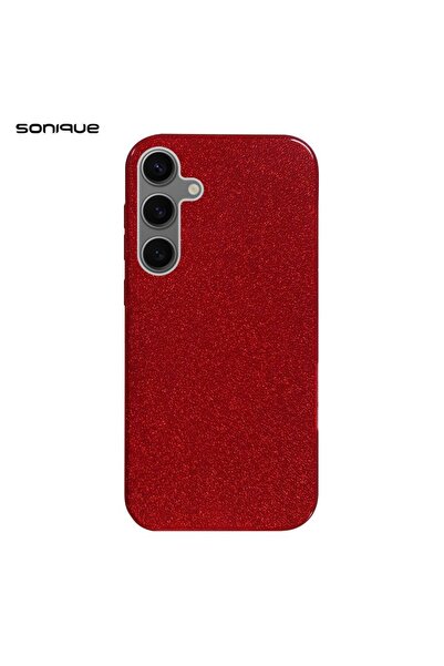 Sonique Θήκη Σιλικόνης Shiny Samsung Galaxy S24 Plus Κόκκινο