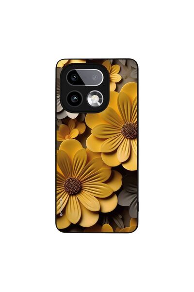 Sonique Θήκη 3D Flower Series για Realme 16 Pro Plus Κίτρινο