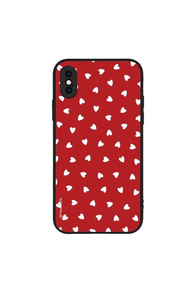 Sonique Θήκη Heart Series για Apple iPhone X / iPhone XS Κόκκινο