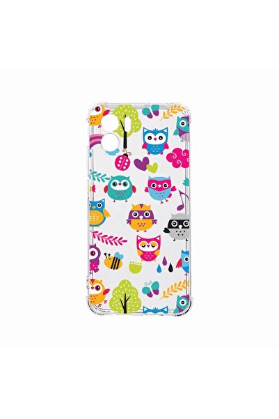 bestcase Противоударен калъф, съвместим с Xiaomi Redmi A1, с мотив бухал, уда...