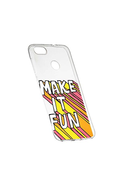 bestcase Защитен калъф с надпис Make It Fun, за Xiaomi Redmi Y1 / Redmi Note ...