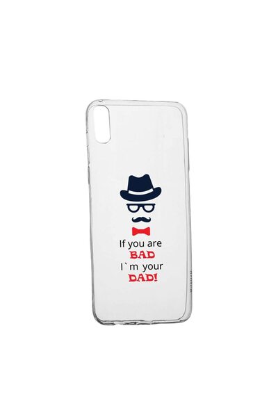 bestcase Husa Silicon Compatibila Cu Xiaomi Redmi 9AT, Bad Dad, rezistenta la...