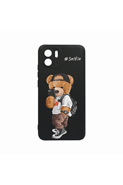bestcase Калъф, съвместим с Xiaomi Redmi A1, Селфи Мече, Устойчив на износван...