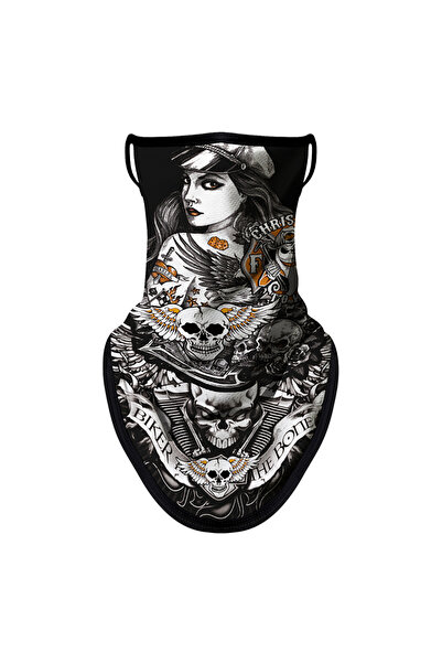Choice6 JC-01 Motorcycle Mask Breathable Ice Silk Multifunctional Ear Hanging...