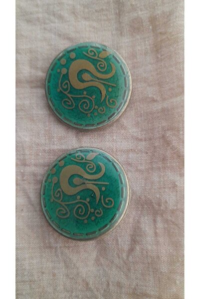 ILCARE Covered Mineli Metal Button 30 mm 2 Pieces