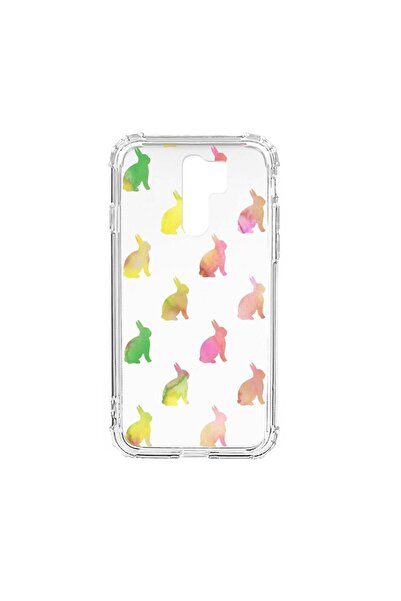 bestcase Husa Anti Shock Silicon Compatibila Cu Xiaomi Redmi 9, Cool Rabbits,...